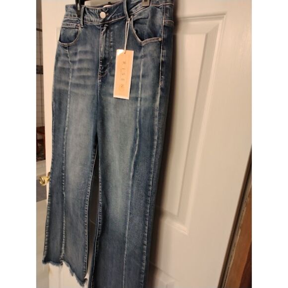 NWT...Risen Los Angeles High Rise Jeans with Flare Legs 2XL - Picture 14 of 16